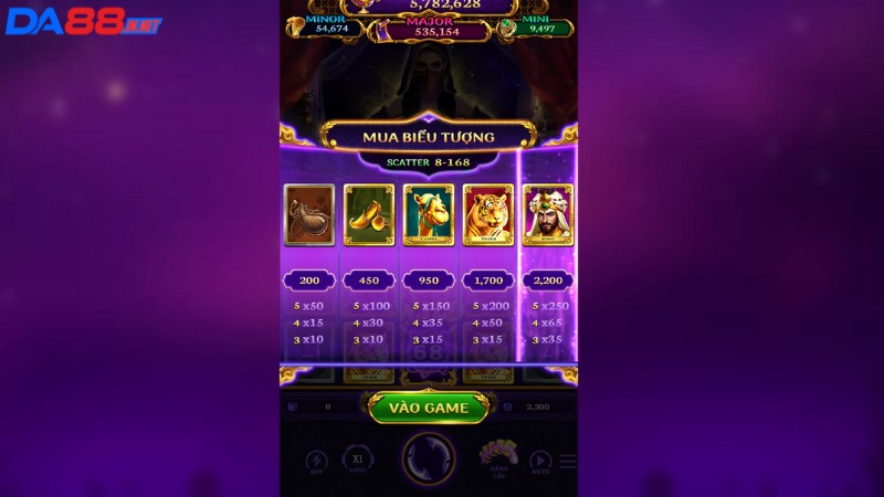 Các tính năng cơ bản trong Bảo Vật Ba Tư