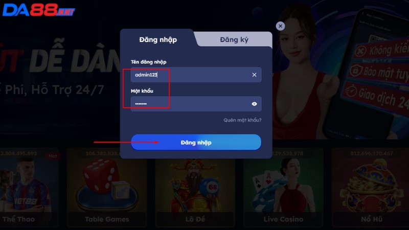Lưu ý quan trọng đăng nhập nhanh chóng