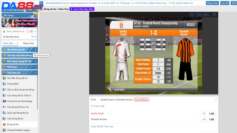 Vì sao Virtual Sport được ưa chuộng?